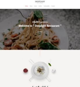 LMN Tech Restaurant Website